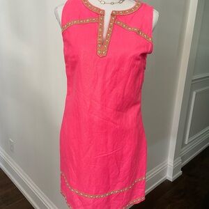 Vineyard Vines new with tags dress. Pink with a slight shimmer.